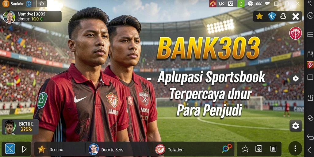 Tampilan gameplay Sportsbook yang menarik dan interaktif di BANK303.