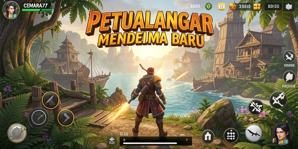 Tampilan gameplay CEMARA77 yang menakjubkan dalam petualangan seru.