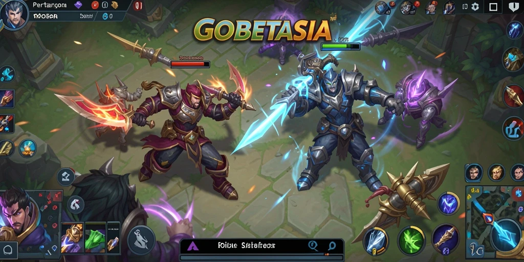 Gameplay seru dan menegangkan dalam GOBETASIA.