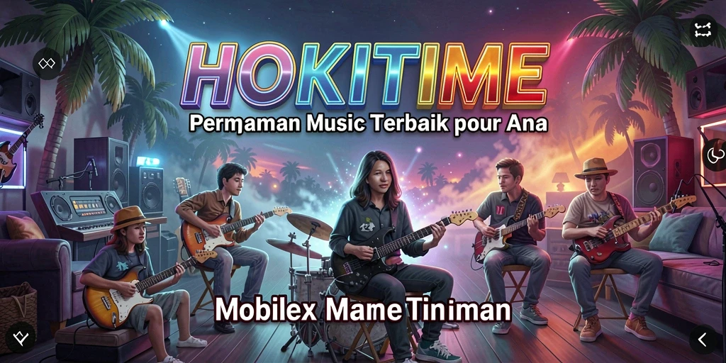 Screenshot gameplay HOKITIME yang memperlihatkan keseruan bernyanyi.