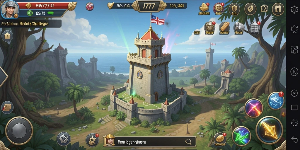 Tampilan gameplay HW777 yang menegangkan dan strategis.