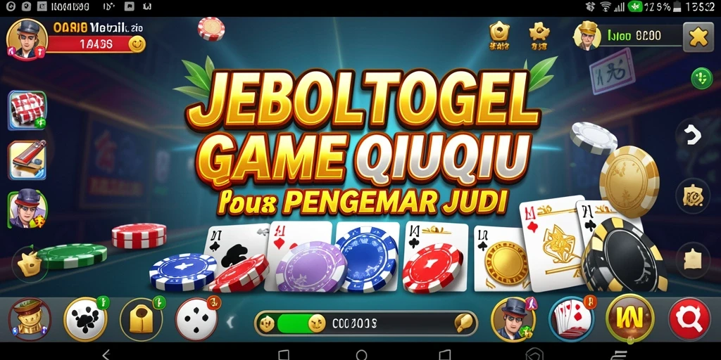 Screenshot utama JEBOLTOGEL menampilkan pengalaman bermain QiuQiu yang mendebarkan.