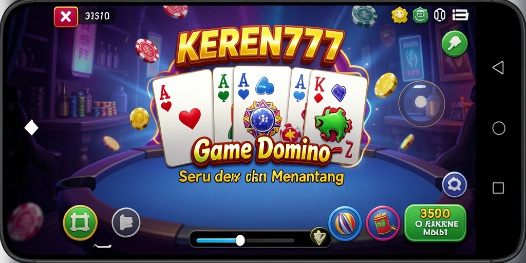 Tampilan gameplay KEREN777 yang seru dan interaktif.