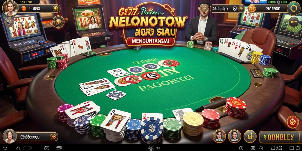 Gameplay seru di L777 dengan suasana Poker yang mendebarkan.