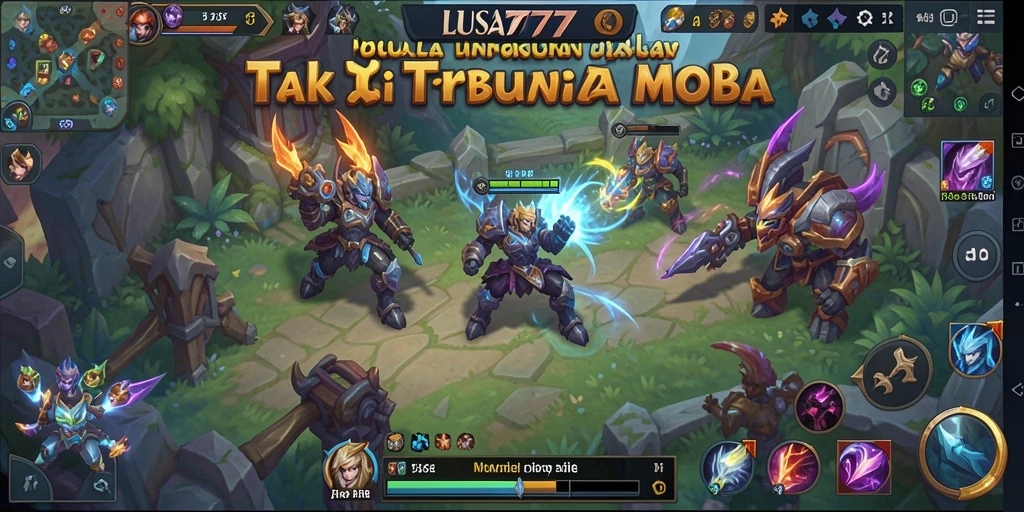 Gameplay intens di arena <strong>LUSA777</strong> dengan aksi seru dan strategi tim.