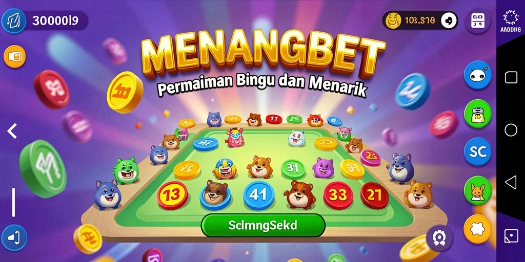 Gameplay seru MENANGBET yang menampilkan keseruan Bingo.