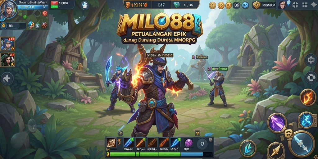 Tampilan gameplay seru dalam MILO88 dengan grafis yang memukau.