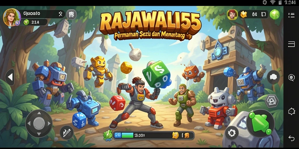 Gameplay seru di RAJAWALI55 dengan puzzle menarik.