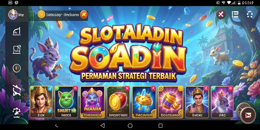 Tampilan gameplay SLOTALADIN yang menantang dan penuh strategi.