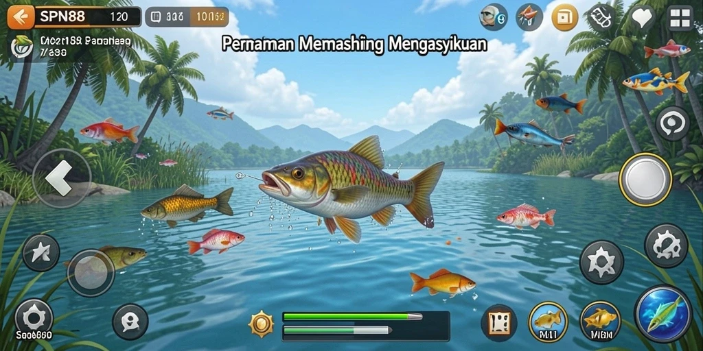 Tangkapan ikan yang menakjubkan dalam gameplay SPN88.